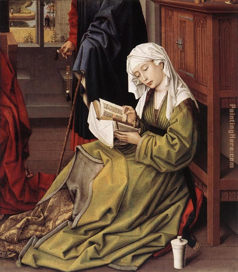 Unknown Artist The Magdalen Reading By Weyden Rogierc